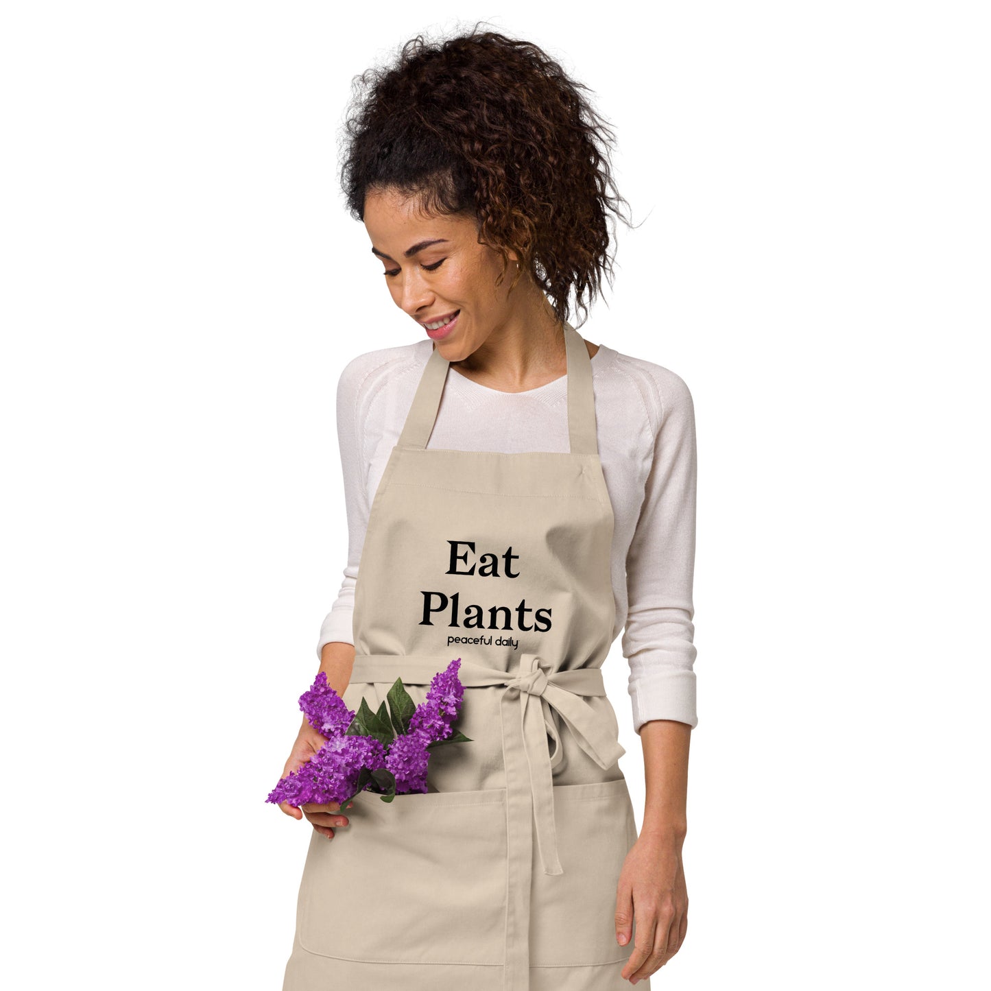 Eat Plants Organic Apron