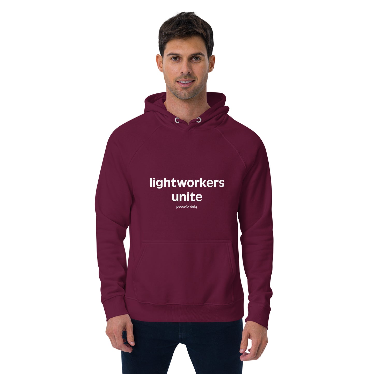 Lightworkers Unite Organic Cotton Hoodie