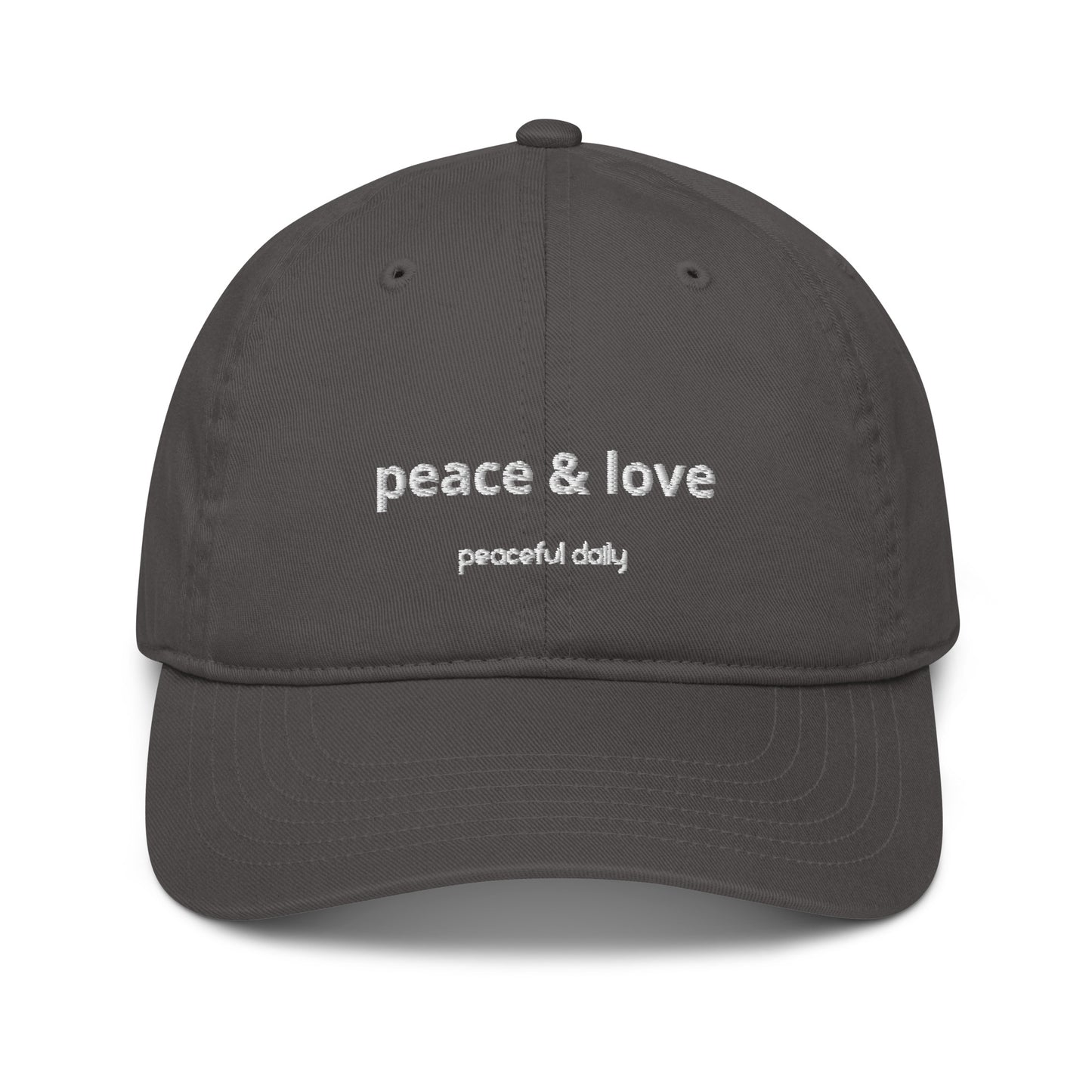 Peace & Love Organic Hat